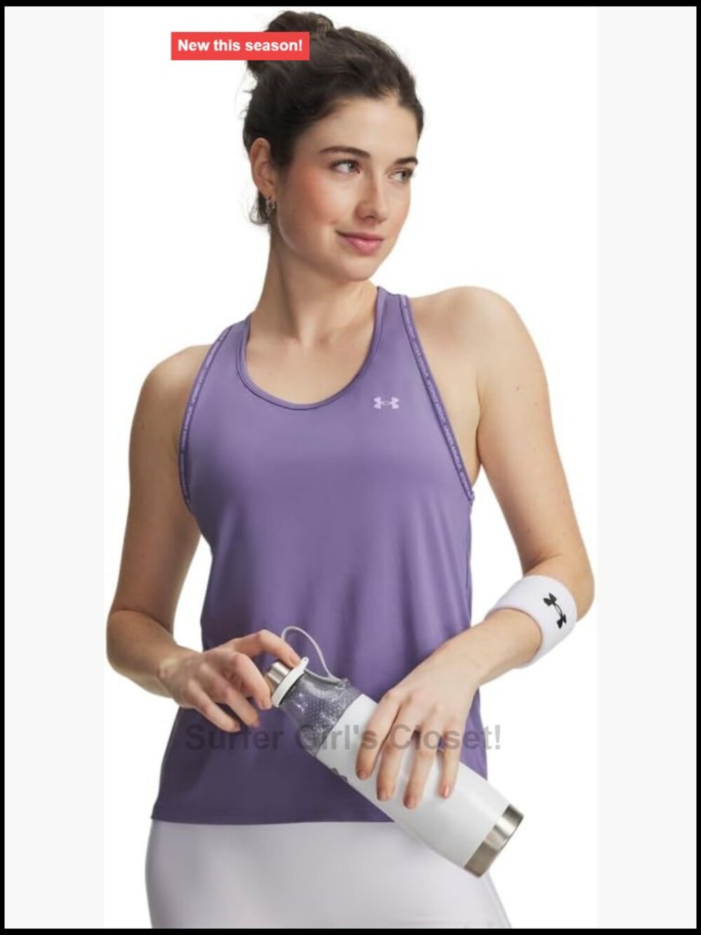 Women's Tech Knockout Racerback Tank Top 4-Way Stretch Athletic
